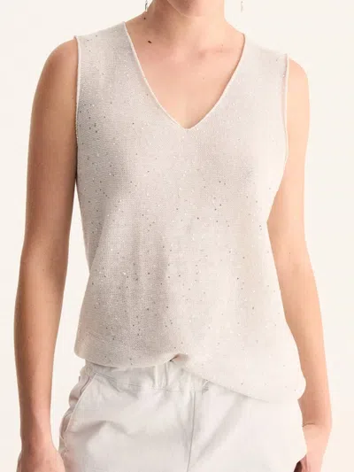 Biancalancia Top In White