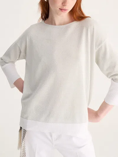 Biancalancia White Lancia Sweater