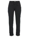 Biancalancia Woman Pants Black Size 4 Cotton, Elastane