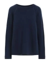 Biancalancia Woman Sweater Midnight Blue Size 14 Cashmere