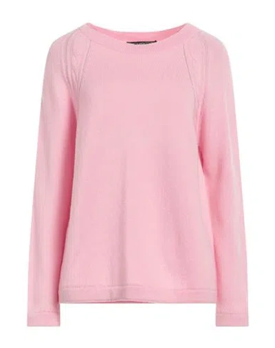 Biancalancia Woman Sweater Pink Size 8 Cashmere