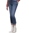 Bianco Crop All Year Round Jeans In Medium Denim