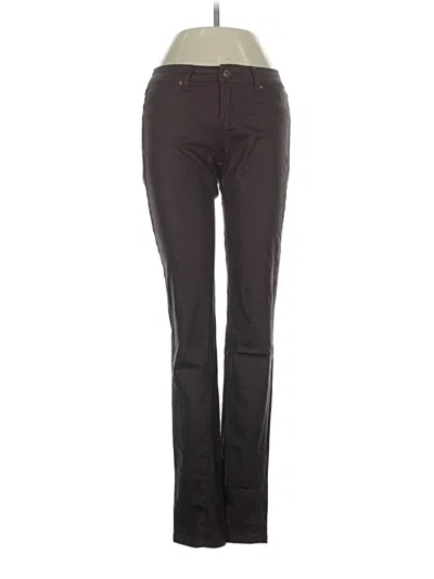Pre-owned Bianco Jeggings In Brown