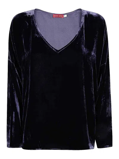 Bianco Levrin Bria Shirt In Blue