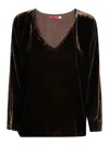 Bianco Levrin Bria Shirt In Brown