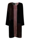 Bianco Levrin Lama Cornelia Dress In Multicolour