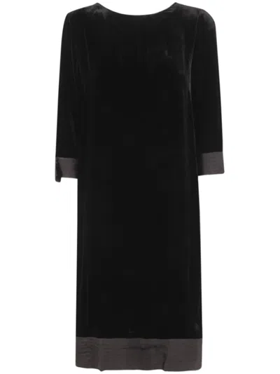 Bianco Levrin Oriana Midi Dress In Black