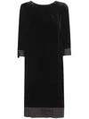 Bianco Levrin Oriana Midi Dress In Black
