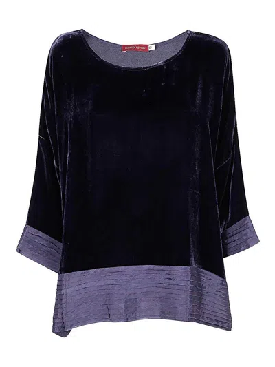 Bianco Levrin Paris Oriana Shirt In Blue