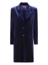 Bianco Levrin "colette" Jacket In Blue