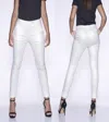 Bianco Lively Coated Trouser Pant In Off White In White