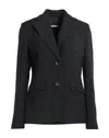 Biancoghiaccio Suit Jackets In Black