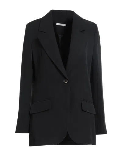 Biancoghiaccio Suit Jackets In Black