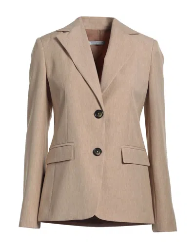 Biancoghiaccio Suit Jackets In Beige