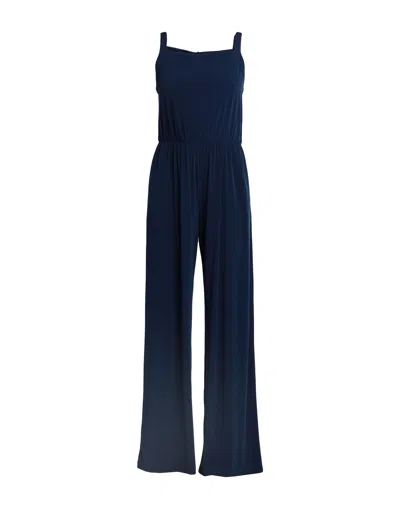 Biancoghiaccio Jumpsuits In Navy Blue