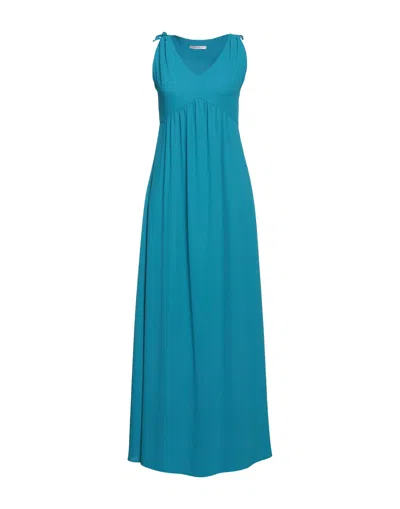 Biancoghiaccio Long Dresses In Green