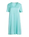 Biancoghiaccio Short Dresses In Blue