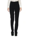 Biancoghiaccio Woman Pants Black Size 8 Polyester, Elastane