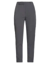 Biancoghiaccio Woman Pants Grey Size 4 Polyester, Elastane In Gray