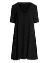 Biancoghiaccio Women's Mini Dress In Black In Black