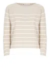 Biarritz1961 Cashmere Sweater In Neutrals