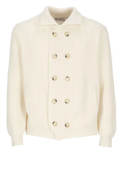 Biarritz1961 Wool And Cashmere Jacket In Neutrals