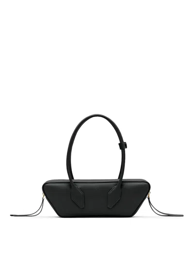 Biasia Afra Leather Bag In Black