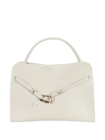 Biasia Always On Leather Shoulder Bag In Neutral