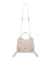 Biasia Y2k.003 Crossbody Bag In Cowskin In Beige