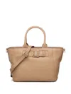 Biasia Buckle-detail Shoulder Bag In Nude