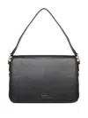 Biasia Flap-closure Shoulder Bag In Black