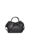 Biasia Leather Bag With Logo In Black