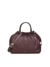 Biasia Gathered-detail Tote Bag In Purple