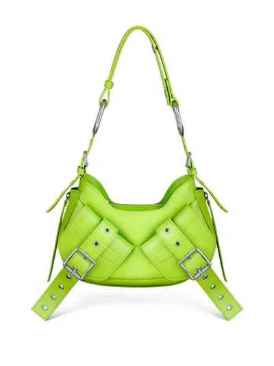BIASIA LEATHER SHOULDER BAG