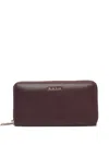Biasia Logo-lettering Wallet In Brown