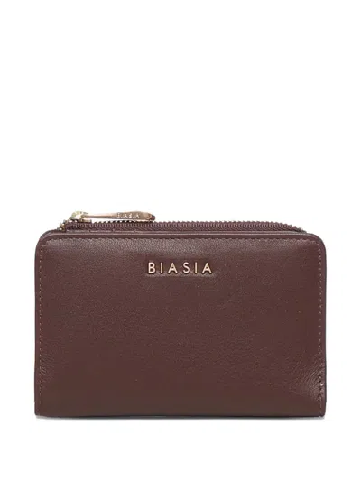 BIASIA LOGO-LETTERING WALLET