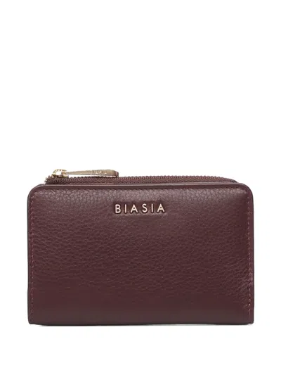 BIASIA LOGO-LETTERING WALLET