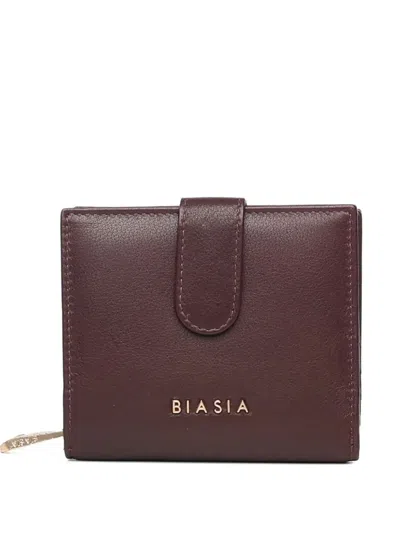 BIASIA LOGO-LETTERING WALLET
