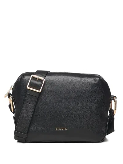 BIASIA LOGO-PLAQUE CROSSBODY BAG