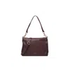 Biasia Logo Shoulder Bag In Purple