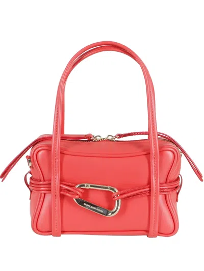 Biasia Mini Edwige 4ever Carabiner Tote Bag In Red