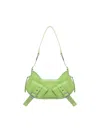 Biasia Shoulder Bag Y2k.001 In Green