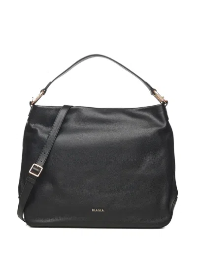 Biasia Top-handle Shoulder Bag In Black