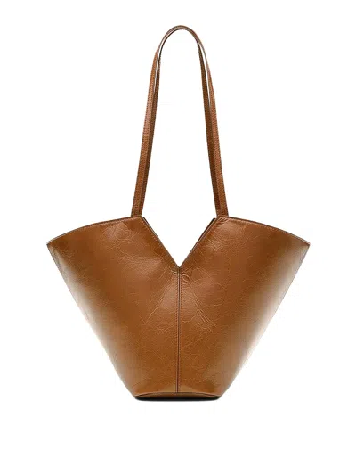 Biasia Winona 4ever Leather Bag In Brown