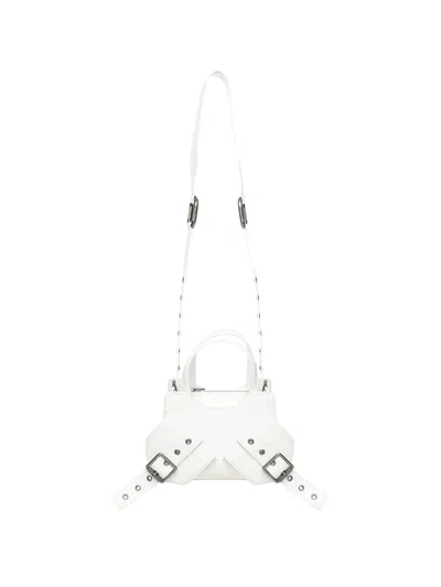 Biasia Y2k Shoulder Bag In White