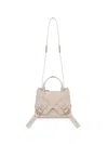 Biasia Y2k.003 Crossbody Bag In Cowskin In Beige