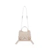 Biasia Y2k.003 Crossbody Bag In Cowskin In Neutral