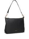 Biasia Zip-fastening Shoulder Bag In Black