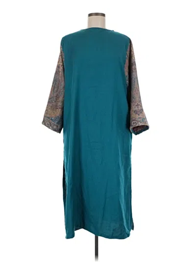 Pre-owned Biba Casual Dress In Teal
