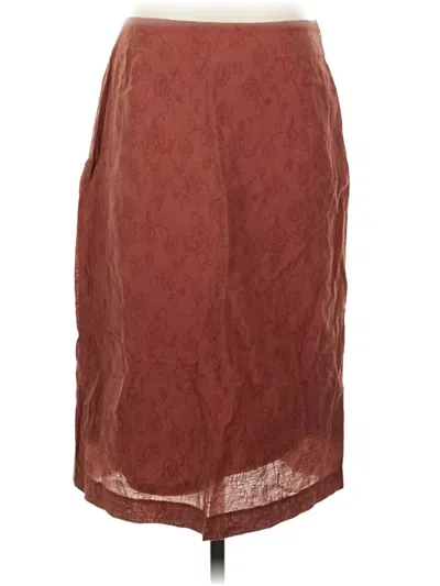 Pre-owned Biba Casual Skirt In Burgundy